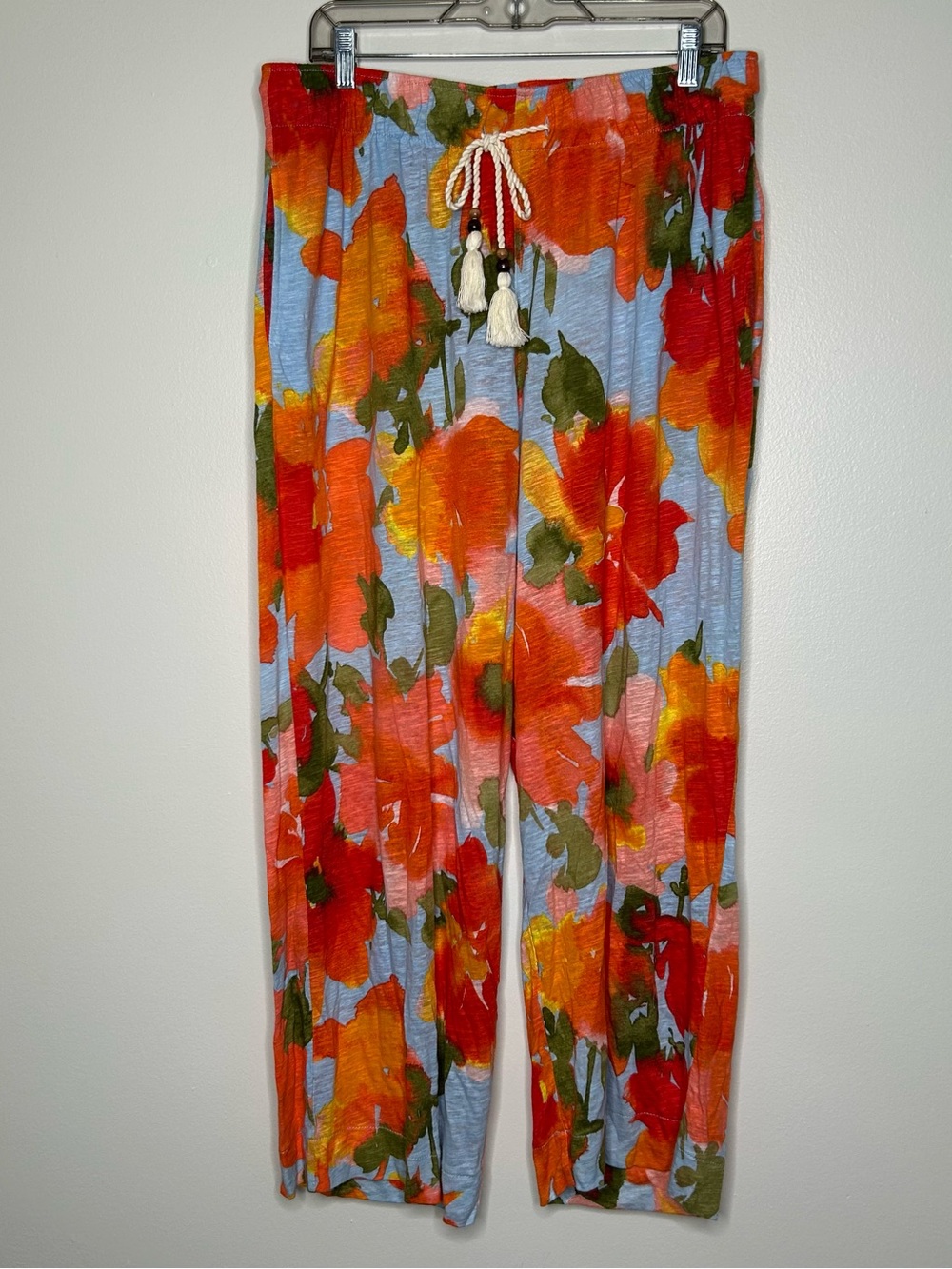 Joie Multicolor Floral Drawstring Pants